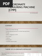 CMM (Coordinate Measuring Machine) Guide | PDF | Accuracy And Precision ...
