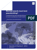 Moving Towards Local Level Peacebuilding