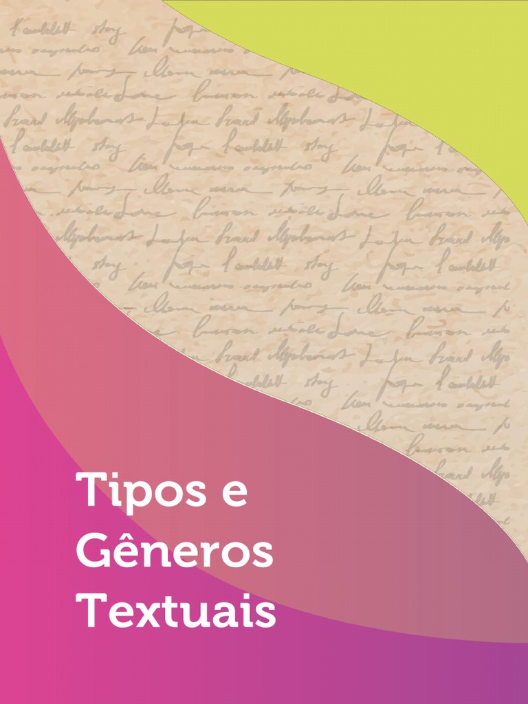 Qf Tipos E Generos Textuais Pdf