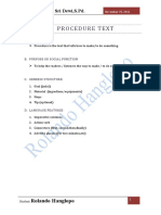 Procedure & DescriptiveText