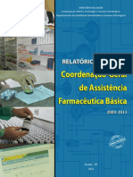 Relatorio Assistencia Farmaceutica Basica 2009 2015