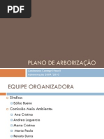 Plano de Arborização