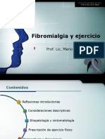 Fibromialgia y Ejercicio: Prof. Lic. Mario Di Santo