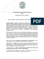 Hermandad de La Santisima Vera Cruz: Diputacion de Cultos Y Liturgia