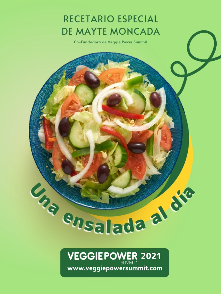 Recetas de ensaladas saludables y deliciosas | PDF | ensalada | Cilantro