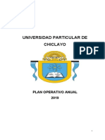 Plan Operativo Institucional Poi-2019