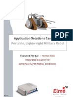 Application Solutions Case Study: Portable, Lightweight Military Robot