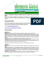 Formas de Violencia Obstétrica Experimentada Por Madres Que Tuvieron Un Parto Normal