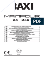Manual Caldera BAXI Main Four 24 24 F Con Anexo Tsa