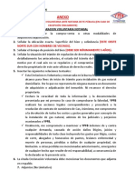 MODELO DE DECLRACION VOLUNTARIA