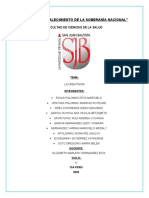 Parafraseado Bioquímica Informe Avance