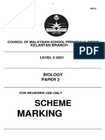 2021 Kelantan - MPSM Biology K2 Jawapan (BM Only)