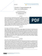 Apoio social e comportamentos de risco na adolescência