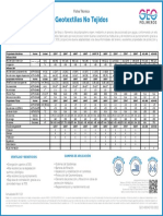 GEO-00042 Ficha Técnica Geotextil No Tejido