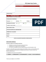 Pauta Evaluación Pedagógica Curricular Nee Básica