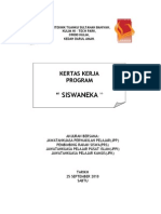 Kertas Kerja Program Siswaneka