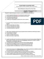 Taller de Modelación Evaluación Por Competencias Sociales P2 - 7°