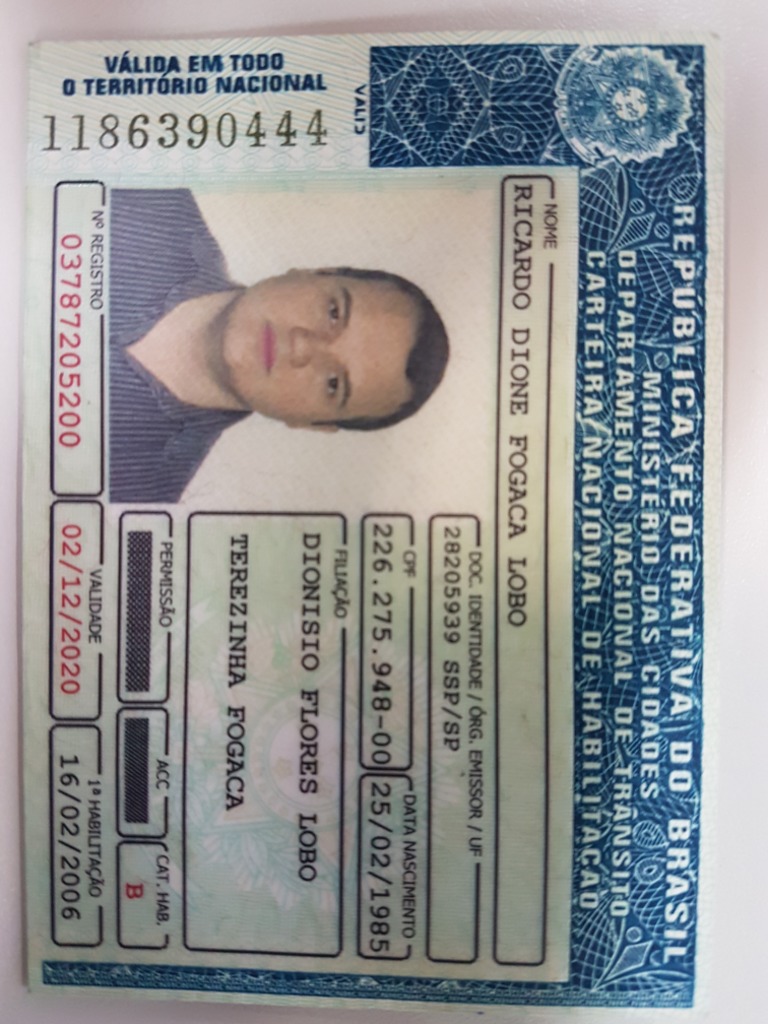 Carteira de Habilitação - CNH | PDF