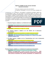 Autonomía Universitaria Debate