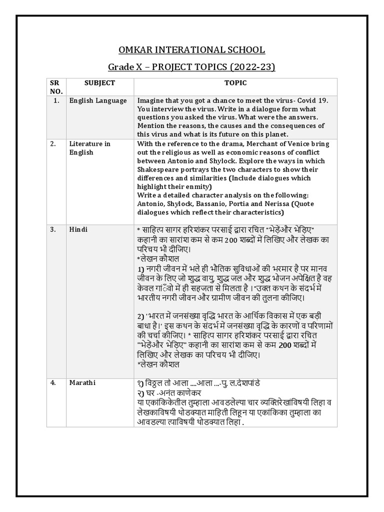 grade-10-project-topics-2022-2023-pdf