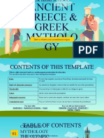 Social Studies Subject For High School - Ancient Greece & Greek Mythology by Slidesgo