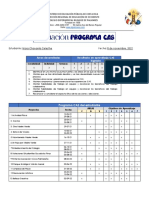 Áreas Desarrolladas Resultados de Aprendizaje CAS Logrados