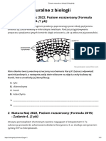 Zadania Maturalne Z Biologii 2 - BiologHelp