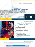 S - Lession of The Infratemporal Fossa and Parapharyngeal Region, Congenital and Developmental Anomalies - RG