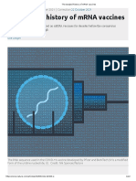 The Tangled History of mRNA Vaccines