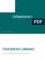 Urbanismo - Fenomeno Urbano