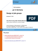 Moormann (2012) German Design of Pile Groups