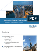 Balfour Beaty (2018) Innovative Ground Engineering Solutions