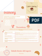 Organigrama y proveedores de Didi's Bakery