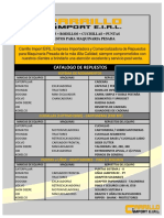 Brochure Carrillo Import