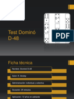 Test Dominó D-48