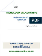 PDF Diseo de Mezcla Aci Ejemplos Compress