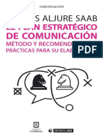 Plan Estrategico de Comunicacion Metodo y Recomendaciones
