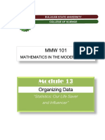 Module 13 - Organizing Data