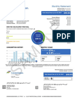 Utility Bill Template Example | PDF