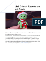 PDF Croche Grinch Receita de Amigurumi Gratis