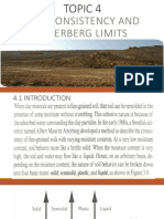 Topic 4new (PDF) - Soil Consistency and Atterberg Limits