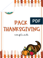 Thanksgiving's Day Pack