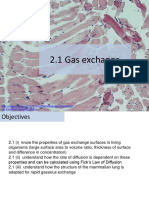 2.1 Gas Exchange in Humans