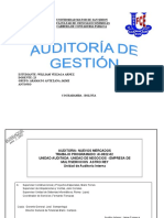 Hallazgos de Auditoria - Auditoria - de - Gestion