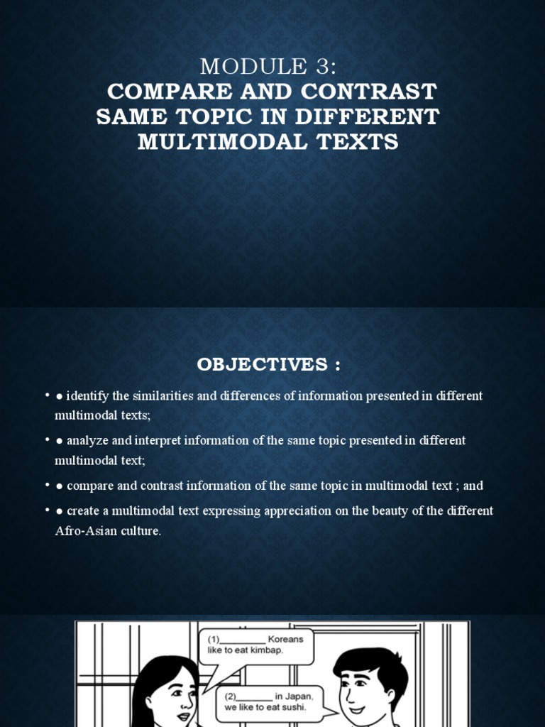 Module 3 | PDF | Language Arts & Discipline | Foreign Language Studies