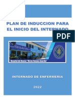 Plan de Induccion para El Inicio Del Internado 2022 Hospital VRG