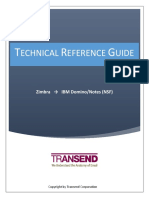 Technical Reference Guide Zimbra To Domino Notes 1