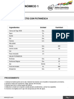 Prof Gastr 1 - Pastas - Clase 3