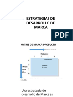 Estrategias de Desarrollo de Marca