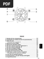 Manual Reloj Citizen